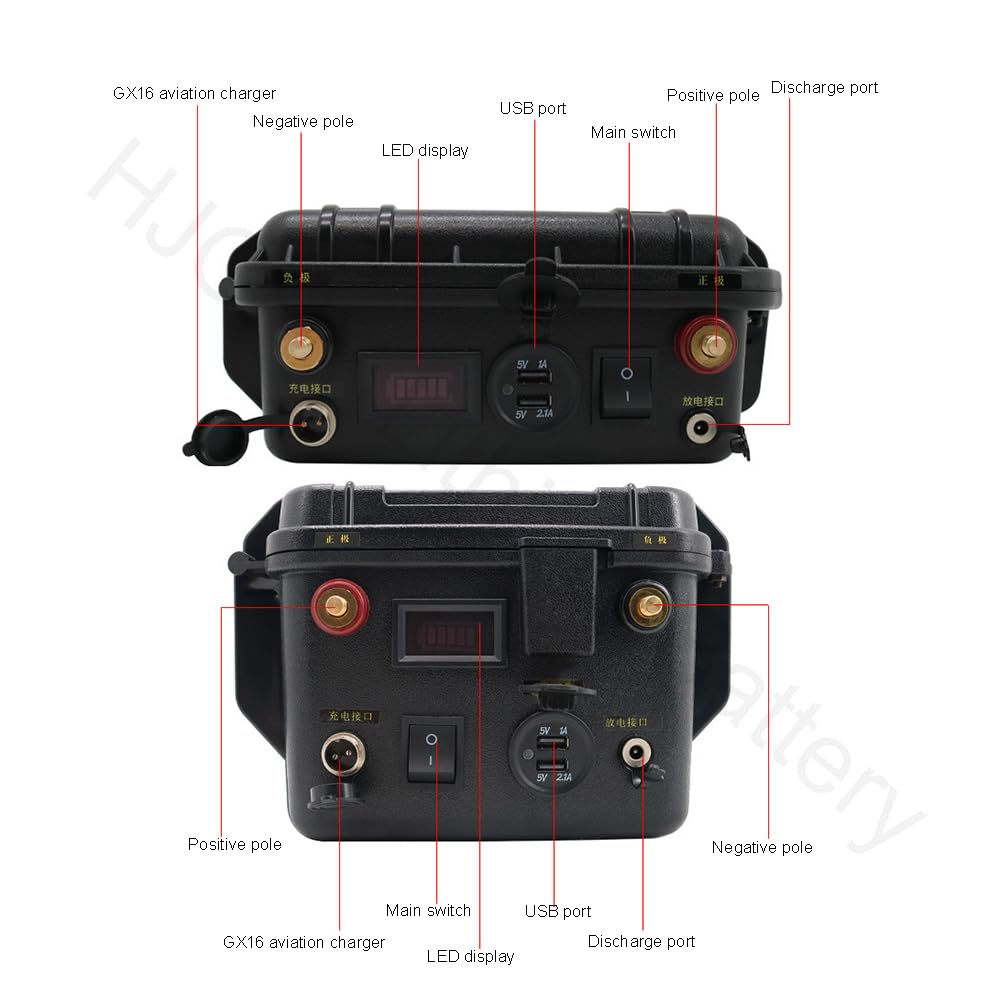 Batterie al Litio da 12V, 24V e 48V per propulsori da Esterno e Barche elettriche. | per batteria di propulsione marina per elica di barca da pesca da 12V