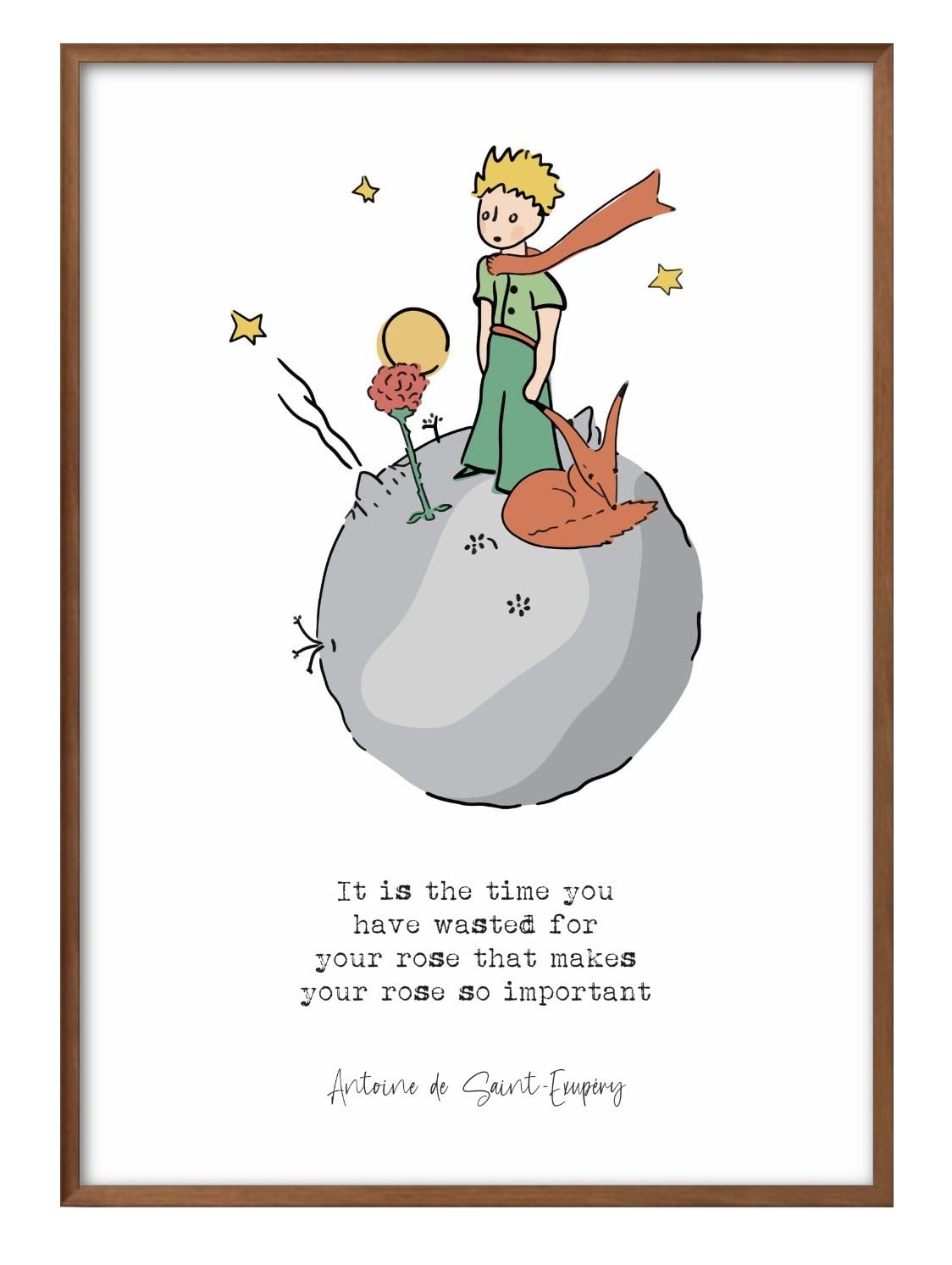 Amazon.co.jp: サン＝テグジュペリ 星の王子さま A3 サイズ