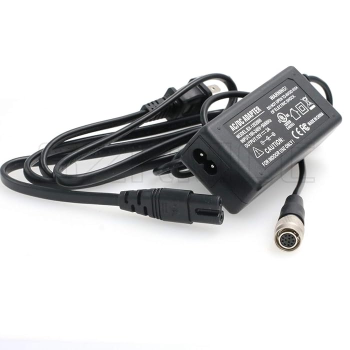 Buy SZRMCC Hirose 12 pin Female AC DC Power Supply Adapter 12V 2A for ...