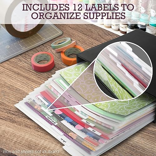 Samsill 101712P Scrapbook Storage Organizer Folders 12X12 Inch thumb #2