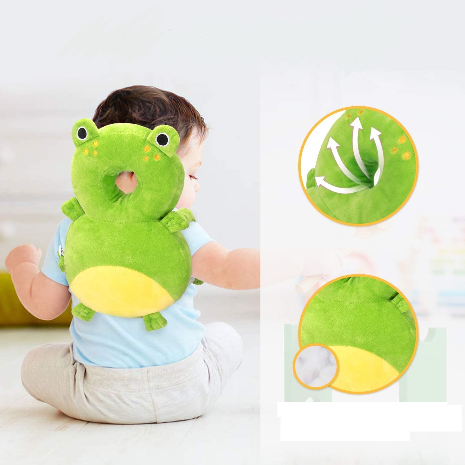 THE MODERN TREND TMT-Kid Car Sleeping Head Support, Car Headrest Pillow for Kids, Baby Toddler Travel Pillows, Adults and Children Neck Rest Pillow for Long-Distance Travel (8-Shape-I)-image-47