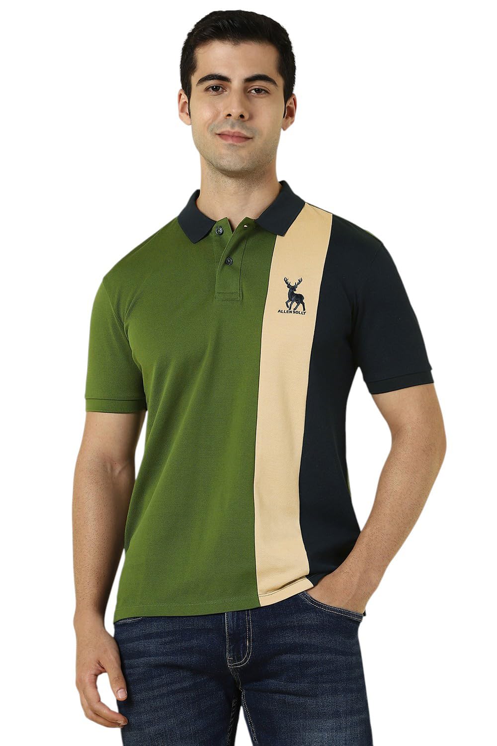 allen solly Men Cotton Regular Fit T-Shirt-picture-45