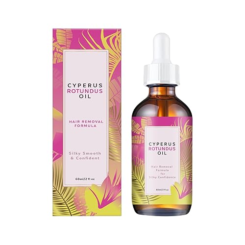 60ml Cyperus Rotundus Oil, 2026 New Natural Cyperus Rotundus Oil for Hair Removal, Reduces Unwanted Hair Growth, Moisturizing & Soothing CyperusOil