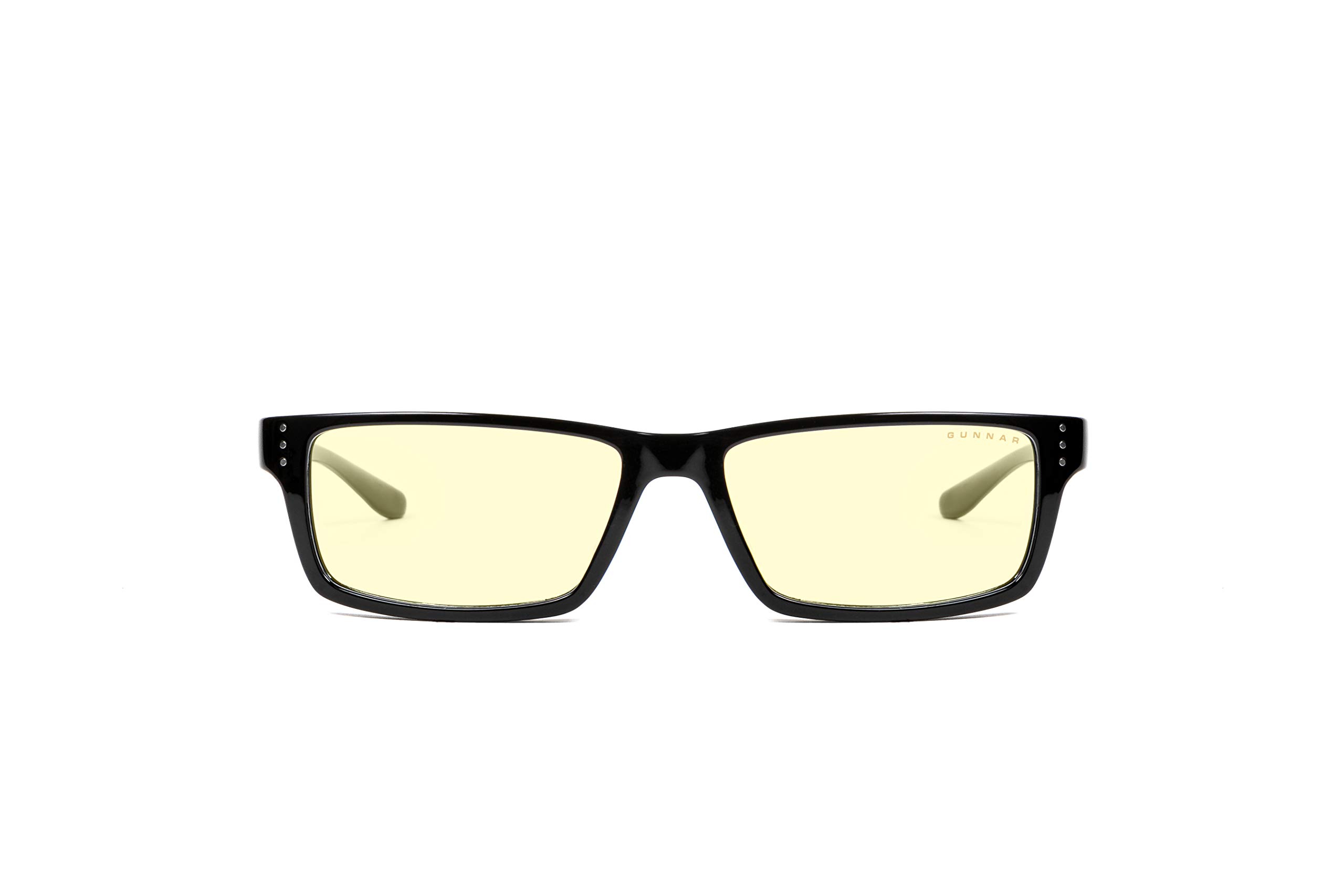 Gunnar Optiks RIO-00101 Riot Computer Glasses, Block Blue Light, Anti-Glare, Minimize Digital Eye Strain, Prevent Headaches, Reduce Eye Fatigue and Sleep Better, Onyx/Amber (B07BSSX9Z6) Amazon Price History, Amazon Price Tracker