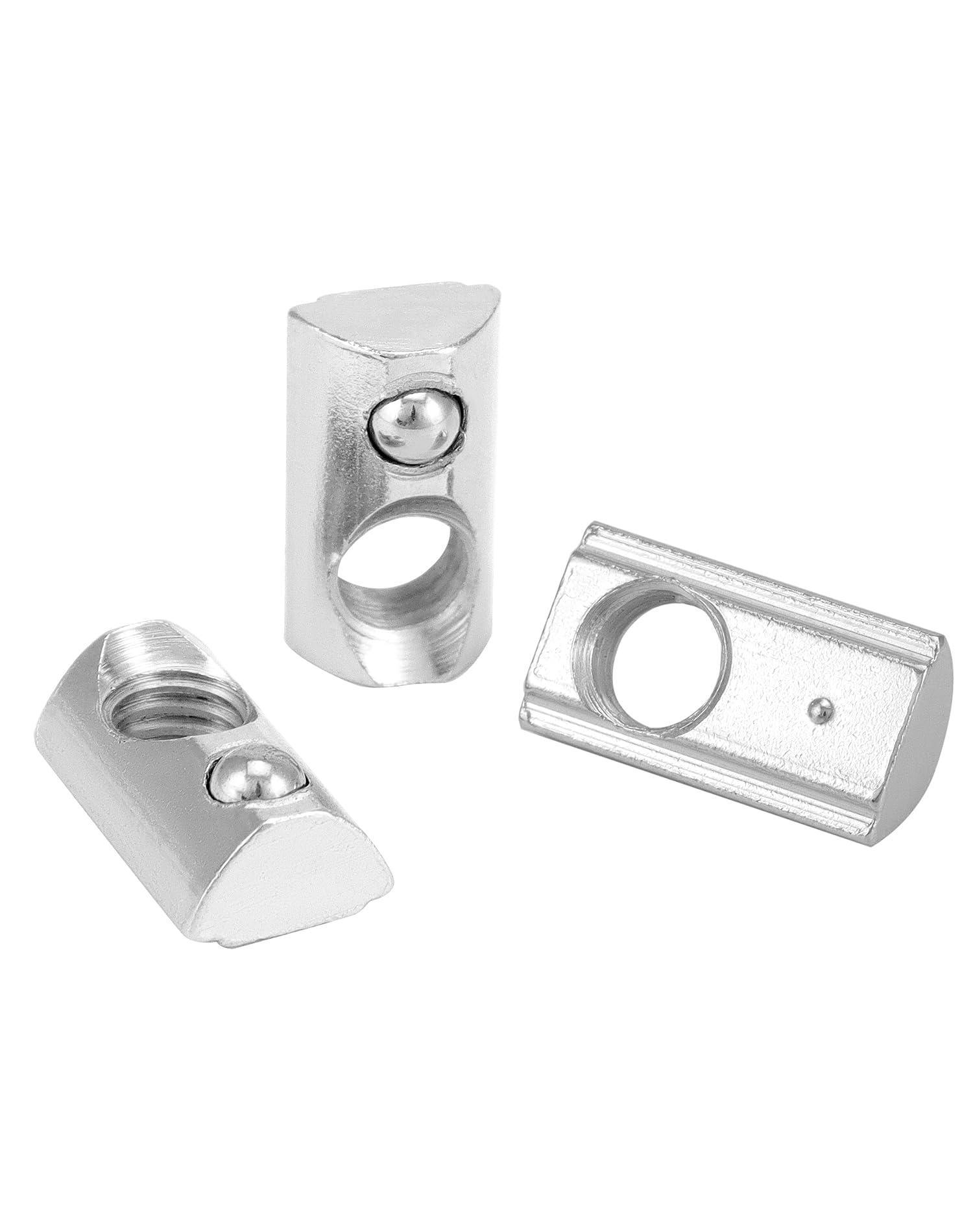 QWORK M8 Nutensteine - 50 Stück Für Aluminiumprofile 30 Serie