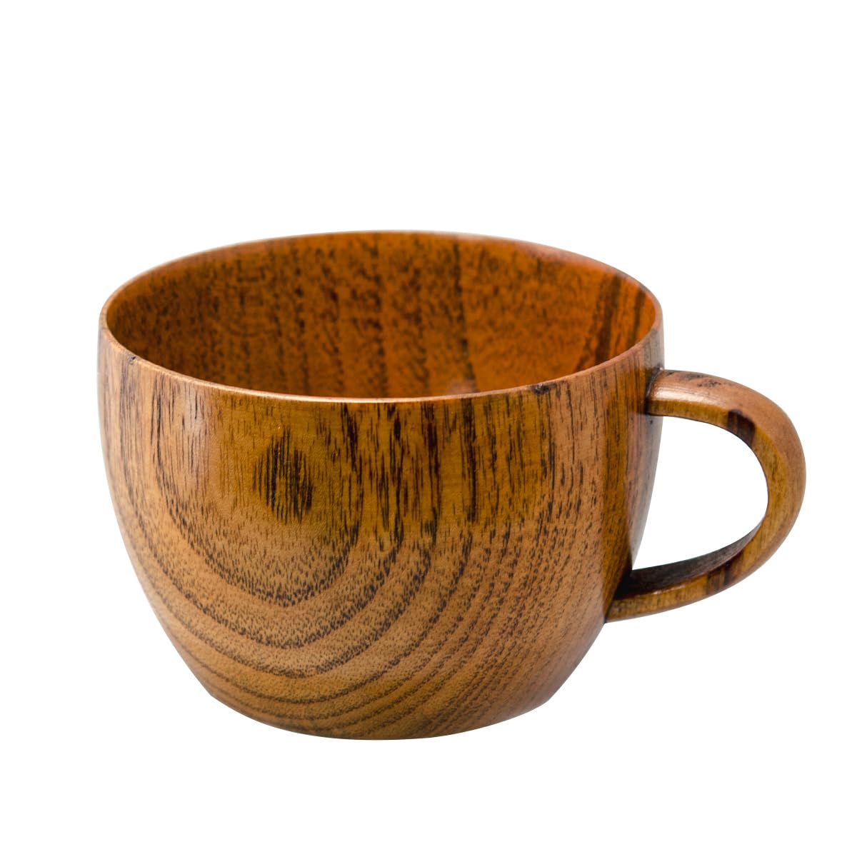 Wooden Shaving Bowl with Handle, Shaving Soap & Cream Bowl for Men Classic Style Easy to Lather Fits Wet Shaving (2#)