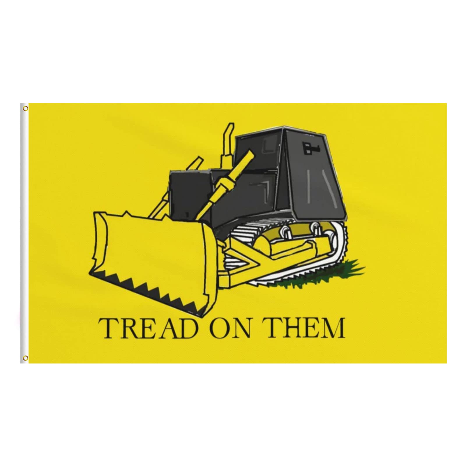 FLAGBURG Tread On Them Killdozer Flag 3X5FT Flag Banner for Indoor Bedroom Dorm Man Cave Banner for Outside Outdoor Indoor Outdoor Decoration