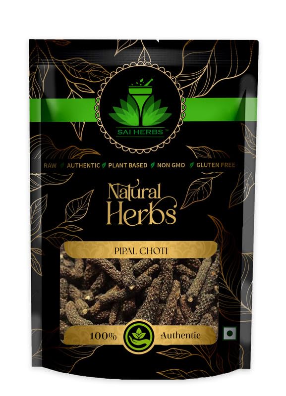 SAI HERBS Pipal Choti Ayurvedic Raw Herb - Choti Peepli Ayurvedic Raw Herb - Pipal Small Ayurvedic Raw Herb - Pipali Ayurvedic Raw Herb - Piper Retrofractum - Pure & Natural (500 Grams) (B0BK6SYLVY) Amazon Price History, Amazon Price Tracker