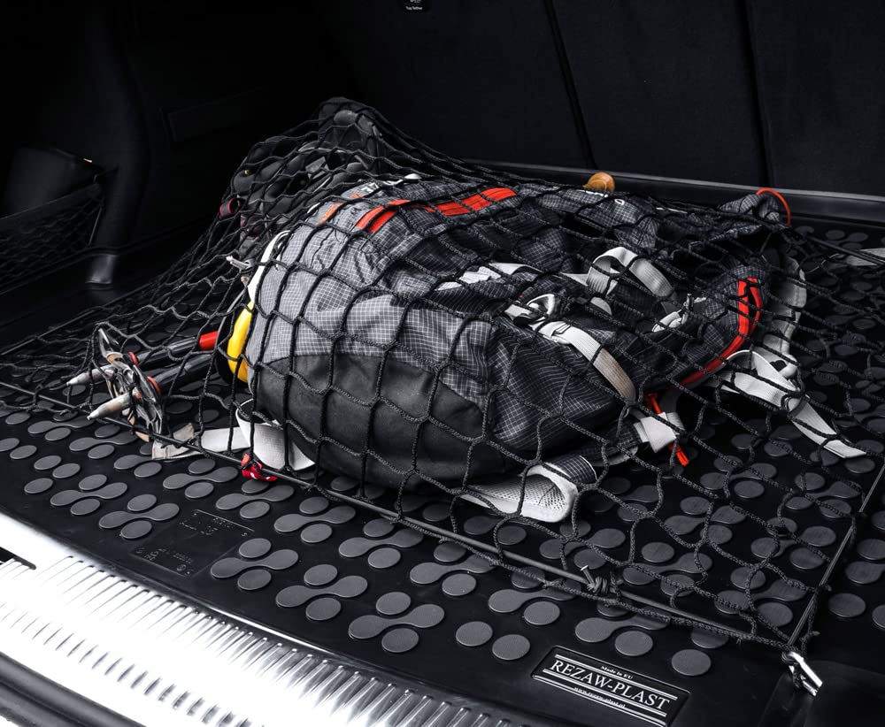 Gumowa mata samochodowa pasuje do Tesla MODEL S 2012-10/2013 Zwiększ komfort podróży dzięki macie antypoślizgowej - mata do bagażnika na każdą pogodę, ochrona przed zabrudzeniami