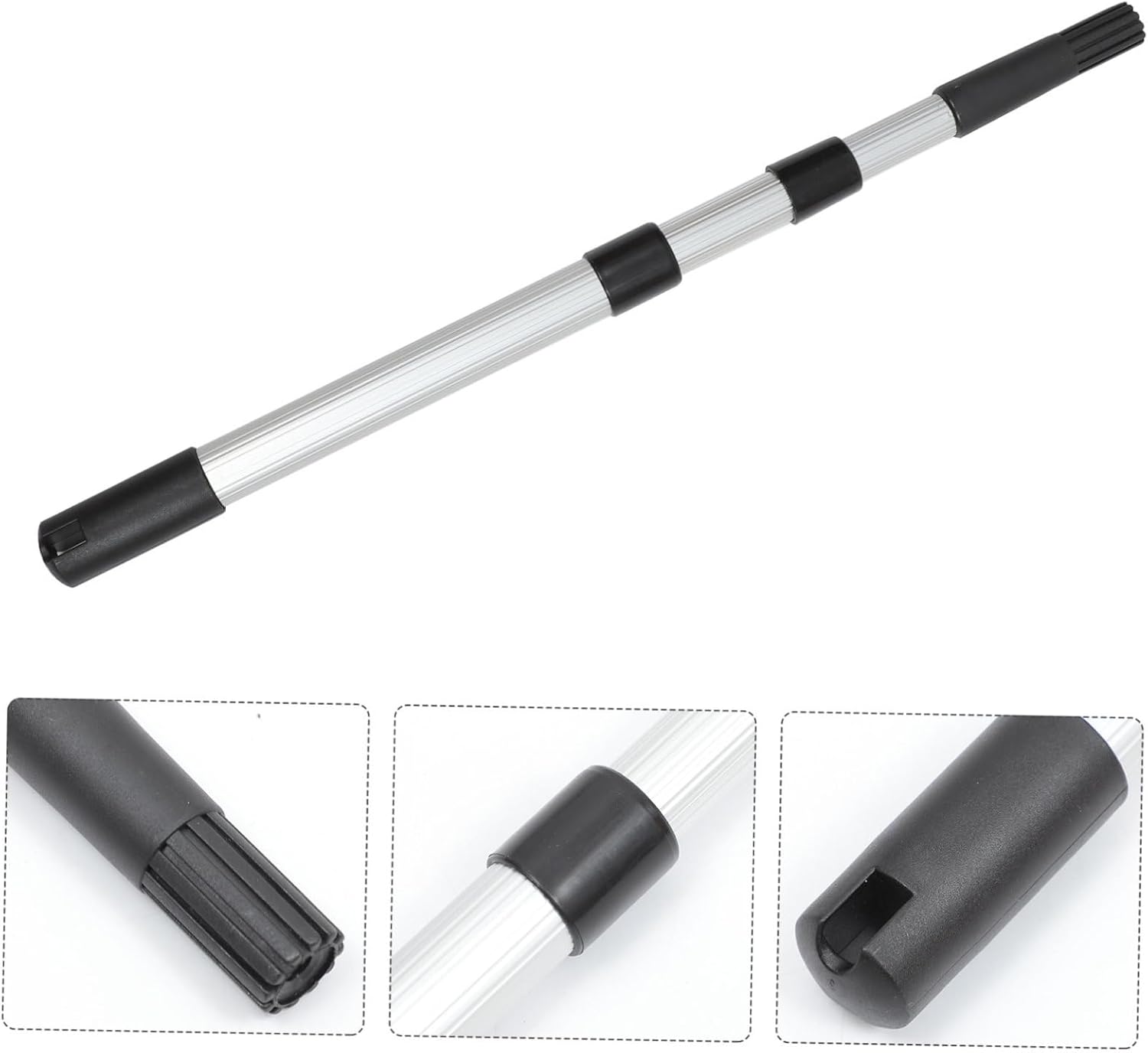 Telescopic Pole for Home Use Durable Aluminum Alloy Extension Rod with Strong Bearing Capacity Easy to Store for Cleaning and Painting Tasks
