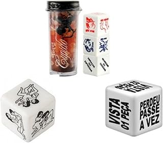 Kit Dado Triplo Strip Posição Prazer e Diversão Hetero- Sex Shop (Kamin)