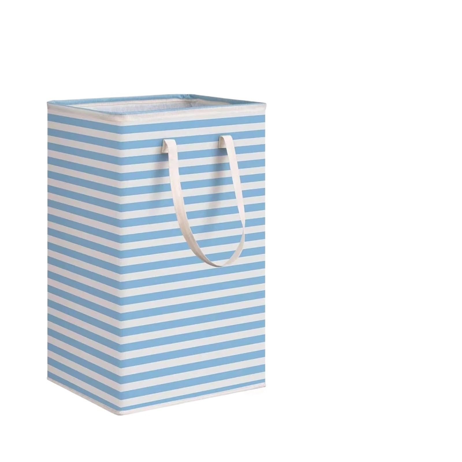 PPQIRU 2Pcs Large Collapsible Laundry Baskets With Handle Household Clothes Storage Basket Dirty For Storage(Blue)