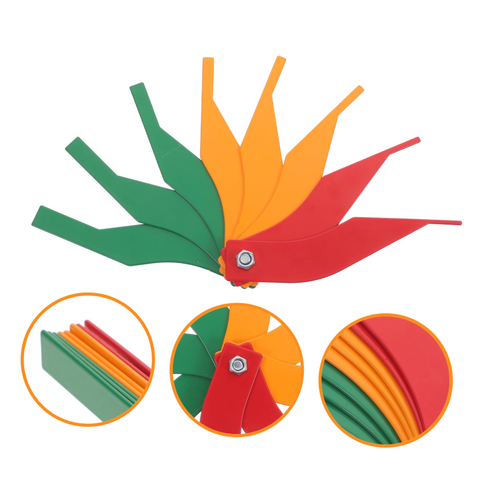 SOESFOUFU Automotive Brake Pad Measuring Gauge Brake Pad Thickness Gauge Tool Accurate Measurement