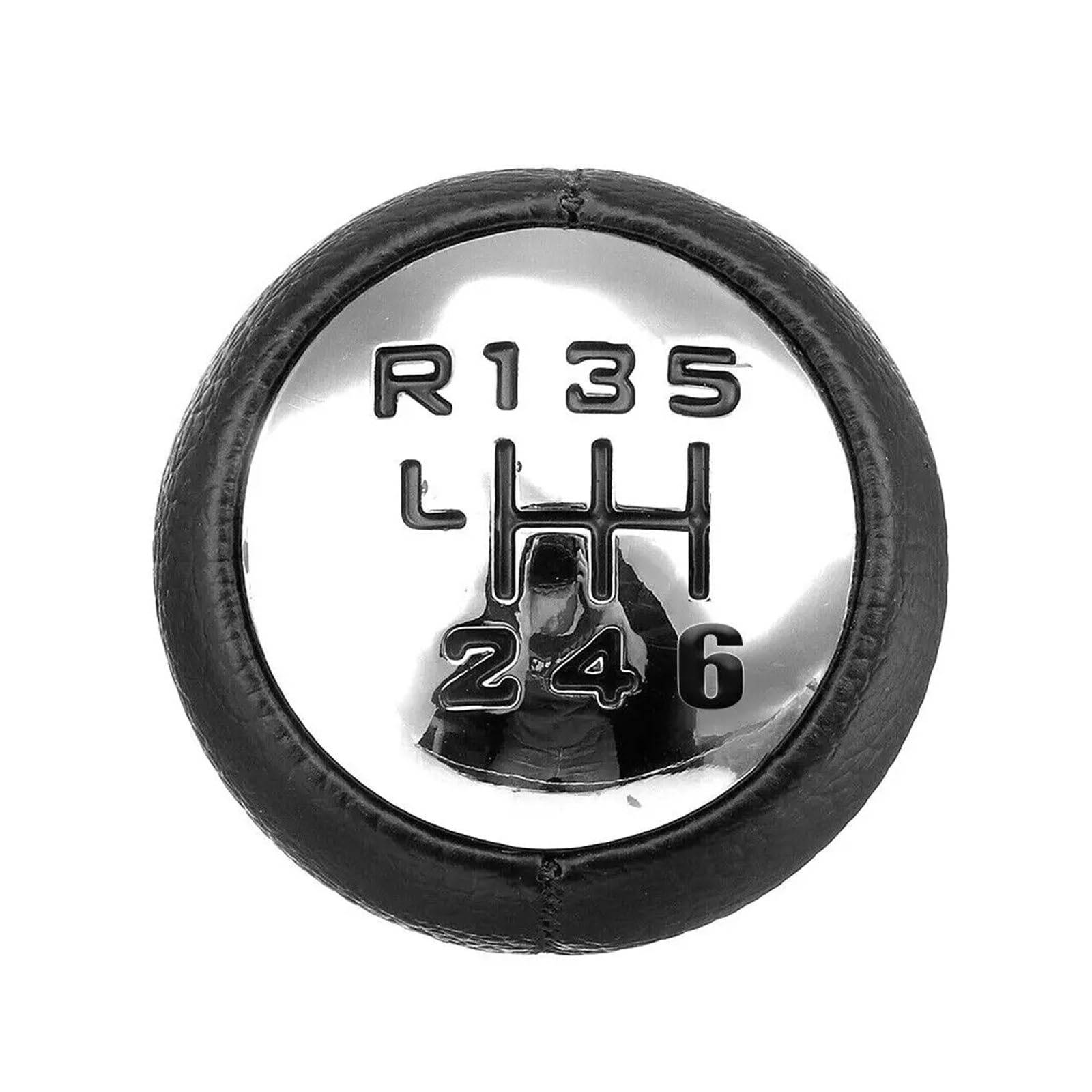 Vavgkdkpzb 6 Speed Shifter Lever Handle For Peugeot 307 308 407 3008 5008 807 Gear Stick Shift Knob Abs