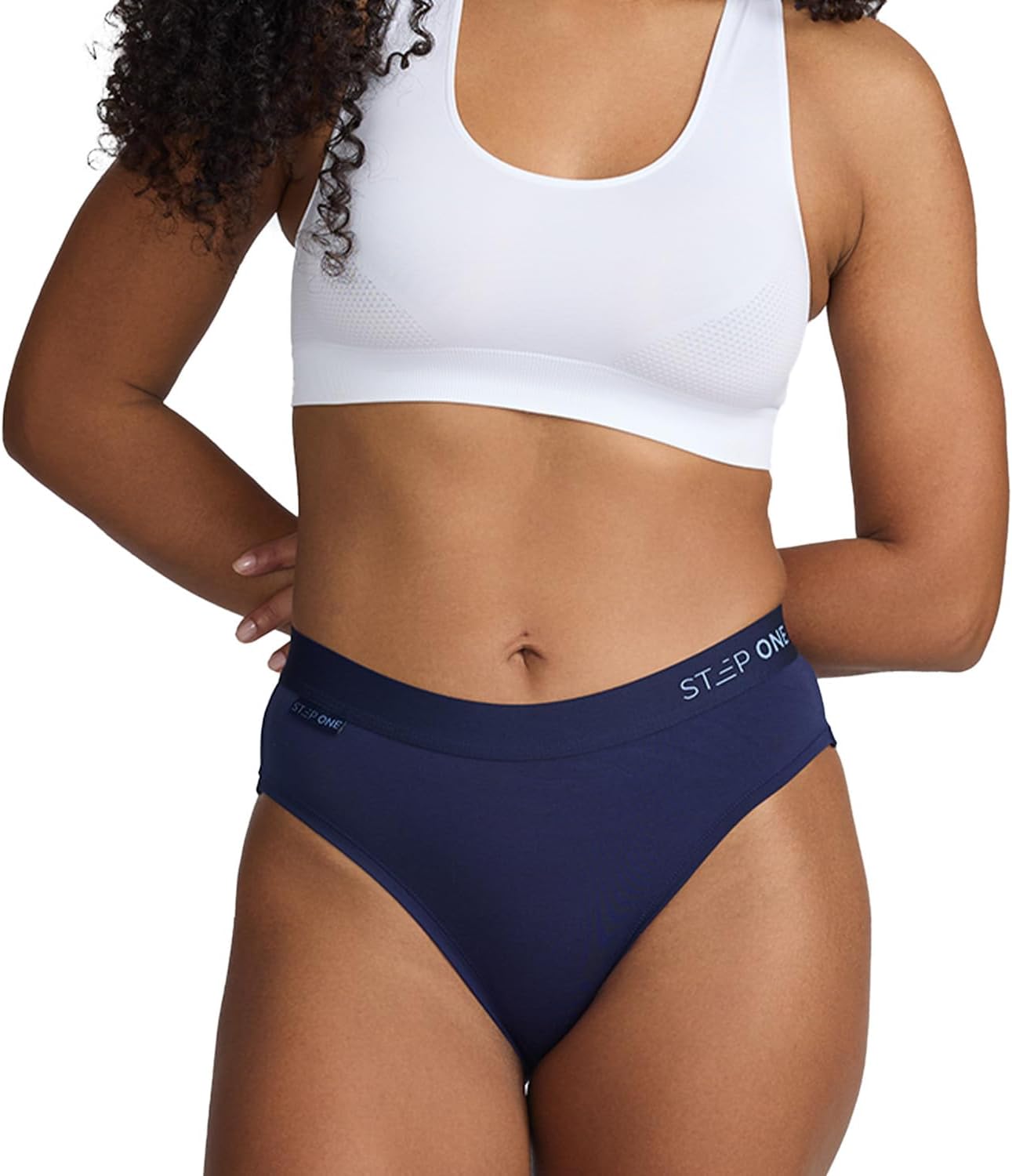 STEP ONE Bikini Brief Womens Underwear, 1 Pair, Viscose from Bamboo, Sensitive Skin, Moisture-Wicking, Anti-Chafing Bikini