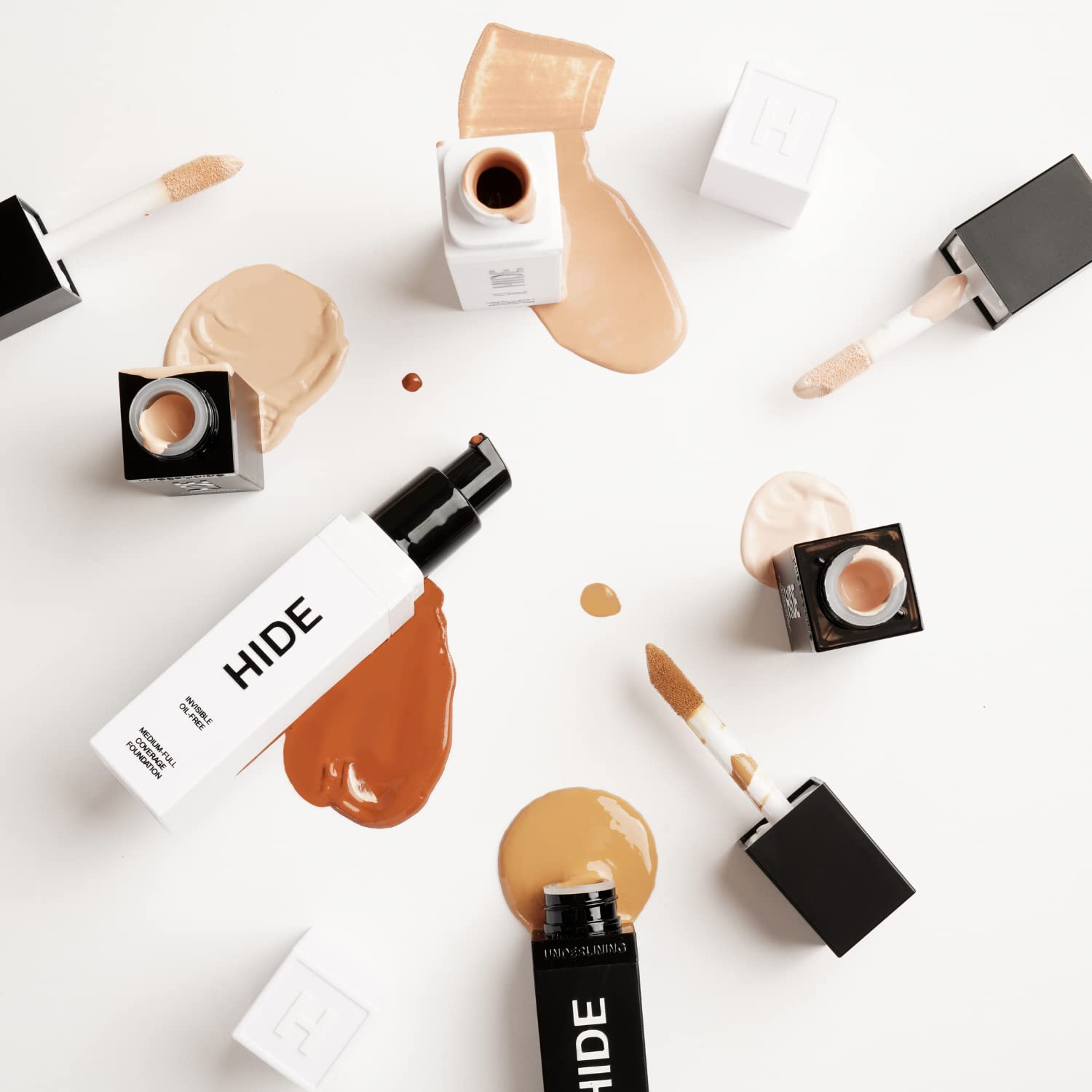 Hide Premium Concealer, Full Coverage Under Eye Concealer, Tattoo Cover Up (Linen) : Beauty & Personal Care
