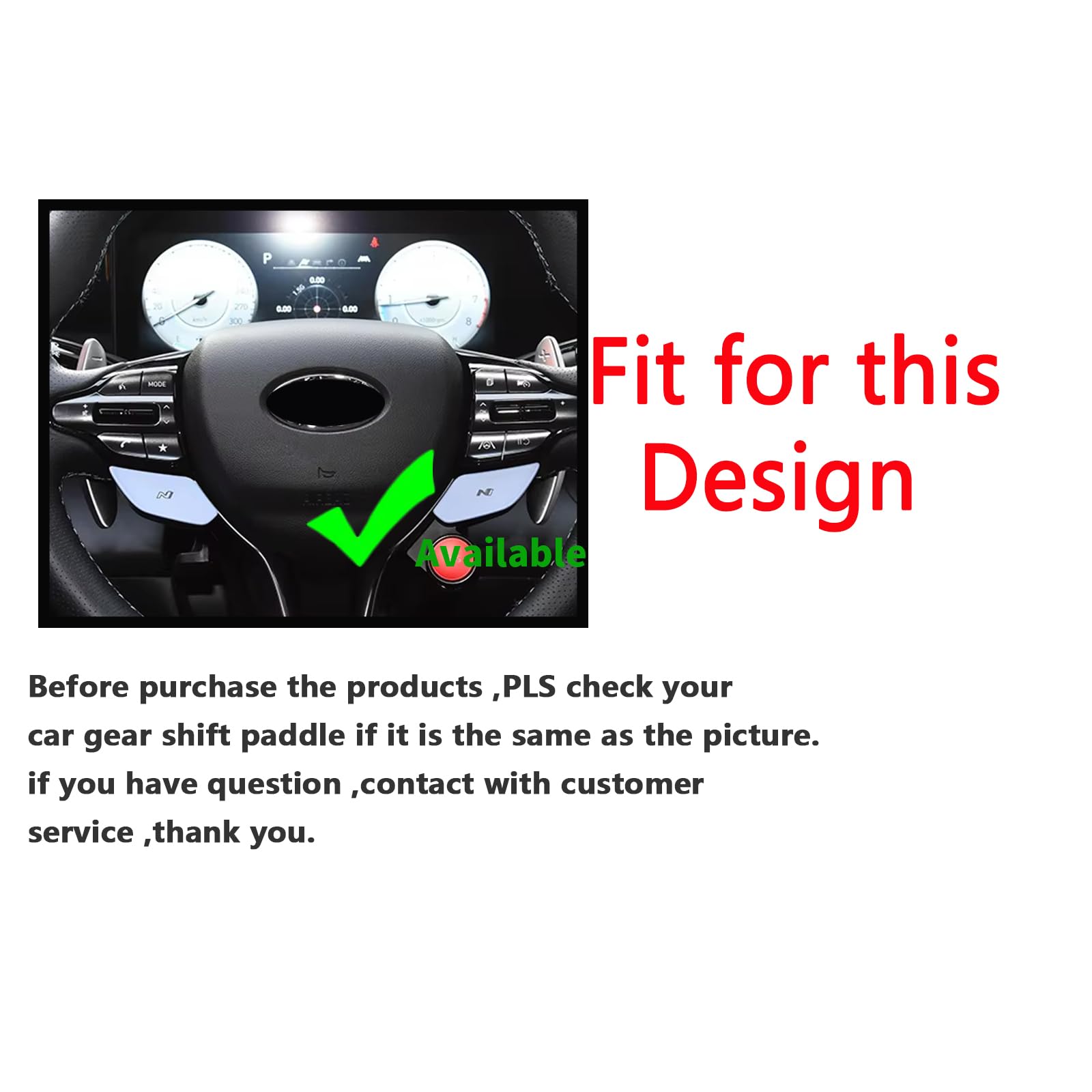 Extensión de levas de cambio de aluminio para Hyundai I30 I30N N-line KONA Wagon Veloster Elantra Auto Paddle Shifter Extensiones de volante, hoja de cambio, decoración interior, accesorios,