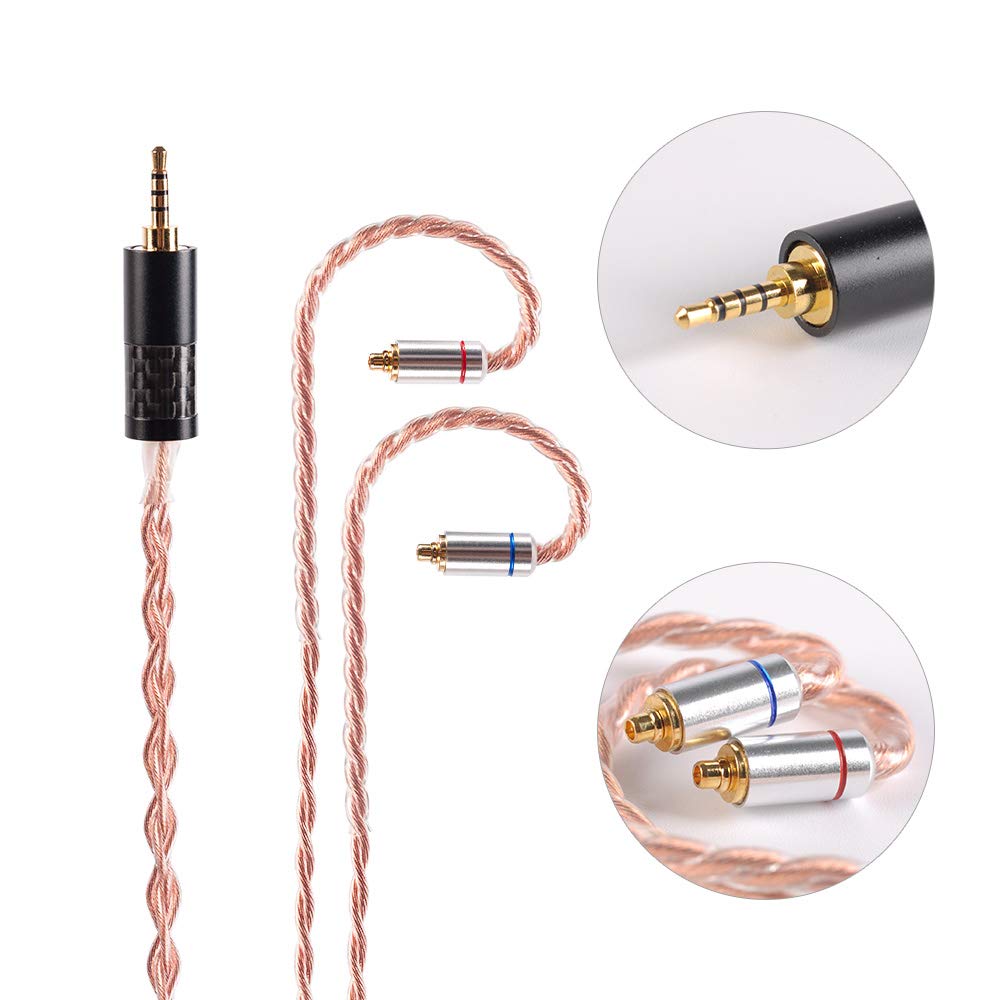 【お得意様向専用ページ】MMCX/2.5mmバランス 3.5mmアンバランスと2.5mm/4.4mmバランスに対応するイヤホン用リ