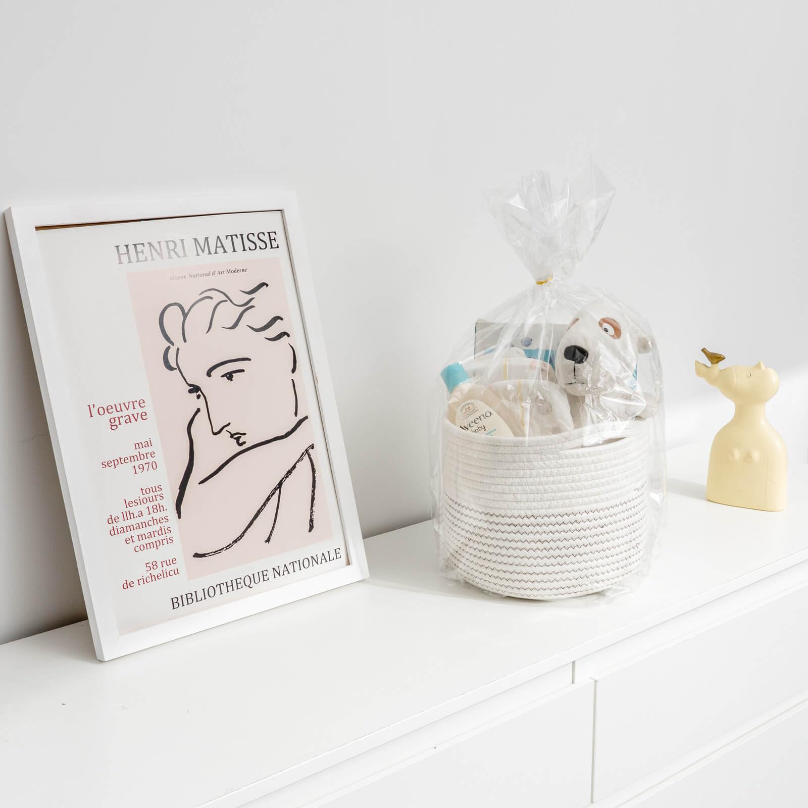 TIMEYARD Cesto portaoggetti piccolo in cotone intrecciato per asciugamani nella cameretta dei bambini, cestino portaoggetti in ufficio, diametro 24 x altezza 18 cm