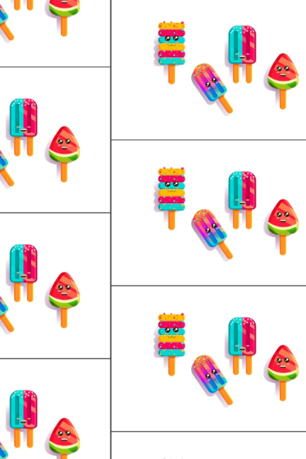 NOTEBOOK: Journal-Notebook-Jotter-ICE LOLLIES