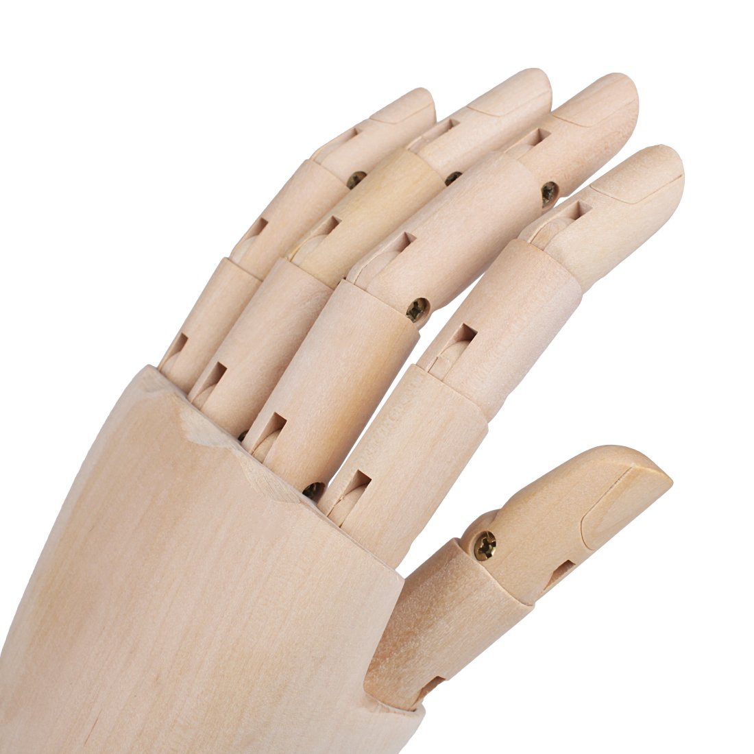 Modello Manichino Mano In Legno Larcele - 10 Pollici, Articolato, Per Disegno E Decorazione - Foto 8