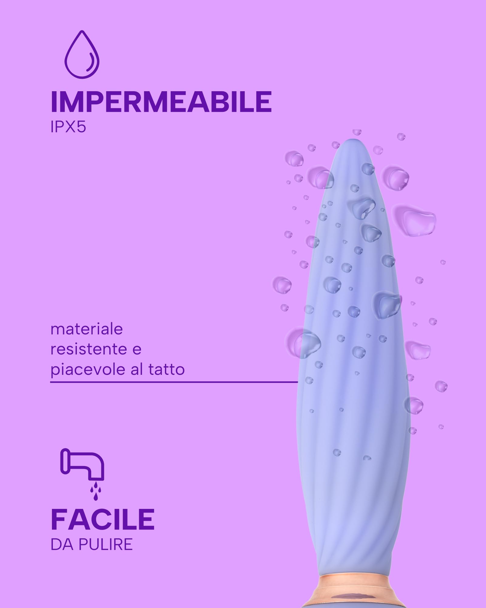 MySecretCase Vibratoreper Donna Punto G Squirting Stimolatore Clitoride Femminile Vibratoreper Donna Piccolo 7 Modalità di Vibrazione Impermeabile Vibratore Clitoride Sexytoysys Coppia