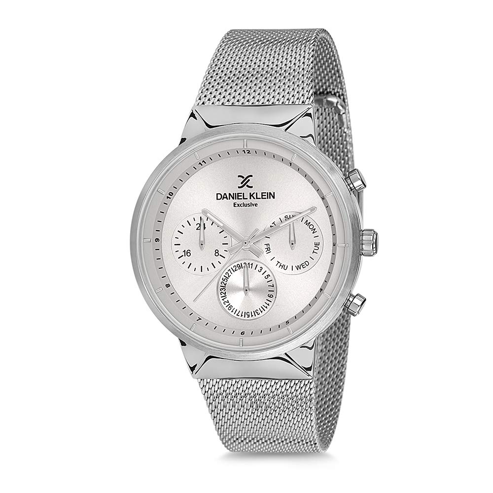 Daniel Klein Analog Silver Dial Mens Watch-DK11750-1 (B07V8HLNYG) Amazon Price History, Amazon Price Tracker