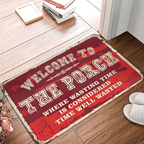 Alfombra de porche y decoración de baño en tamaño 50x80 cm perfecta para el otoño 2