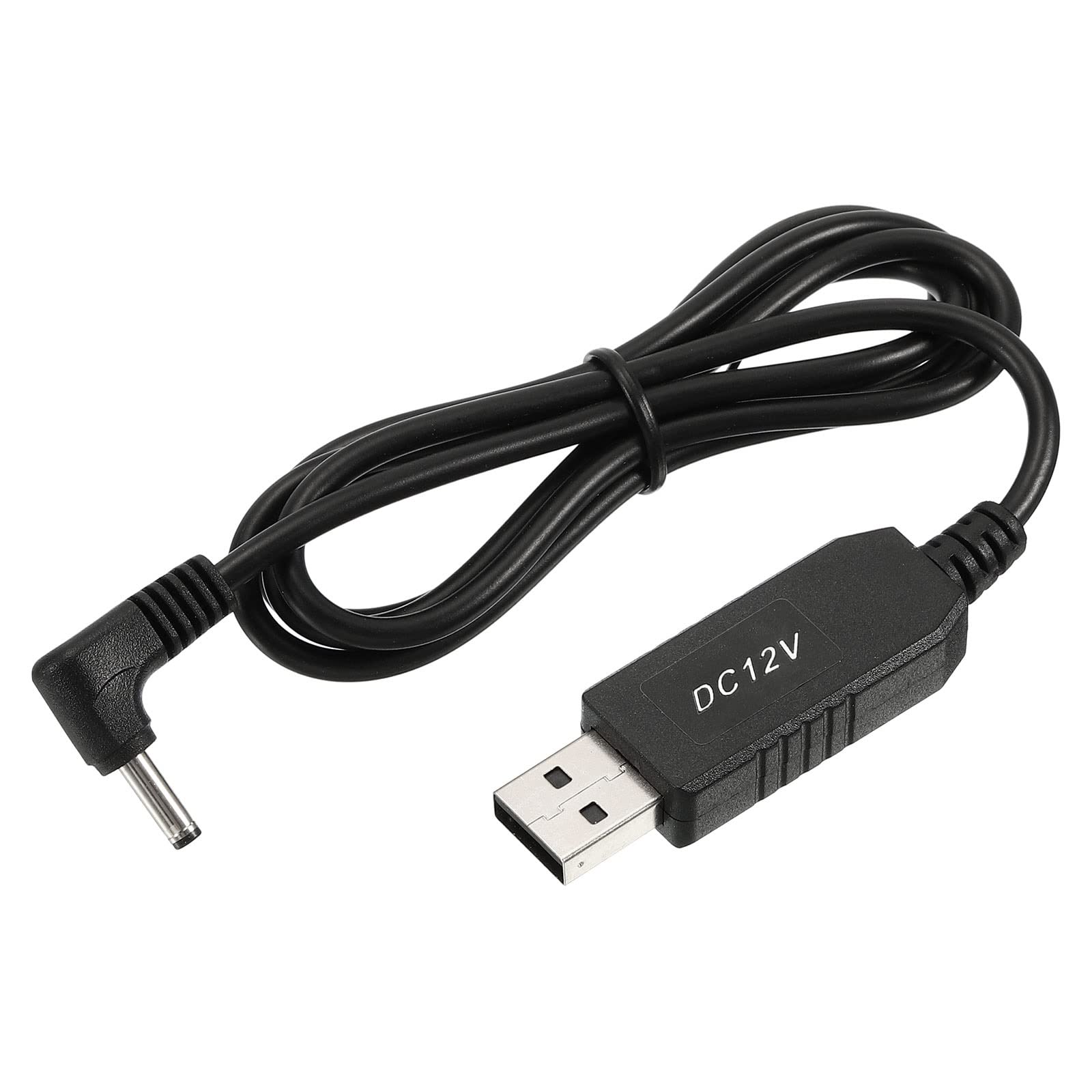 YOKIVE USB 5V To 12V Step Up Voltage Converter Cable - 12W 2A, DC Jack 3.5x1.35mm For Routers, Cameras