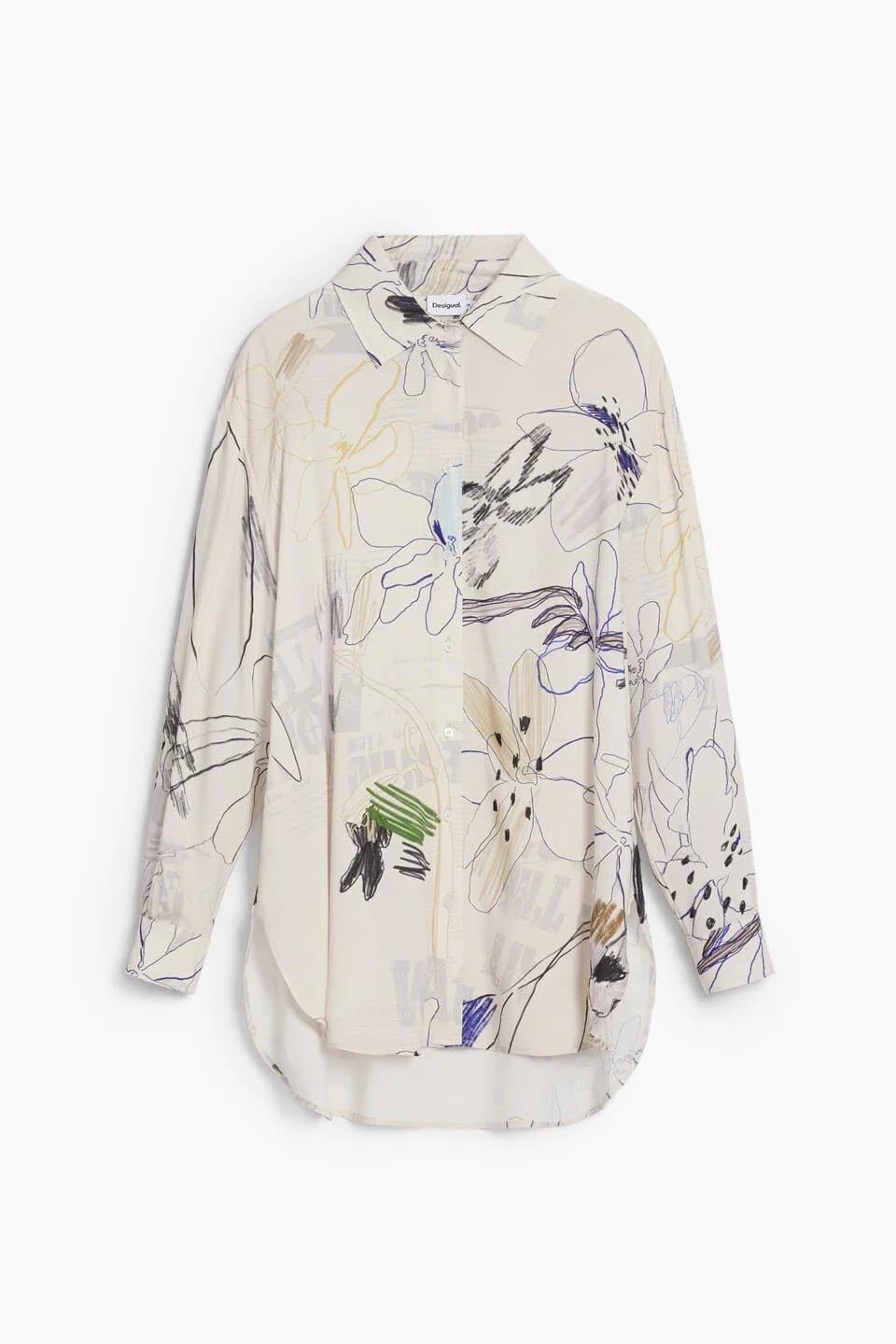 Desigual 25wwcw14 Blouse Donna (Pacco da 1)