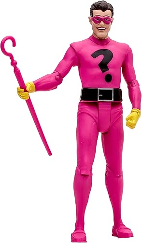 Miniatura 4 de McFarlane Toys - Figura de acción de DC Retro The Riddler (The New Adventures of Batman) de 6 pulgadas