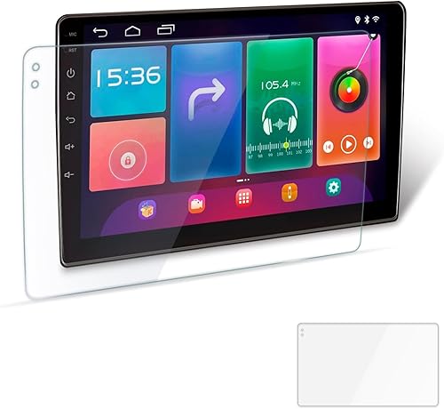 Miniatura 1 de 1 película templada de navegación para automóvil, pantalla táctil de control central suave sensible de 9 pulgadas, película protectora de vidrio