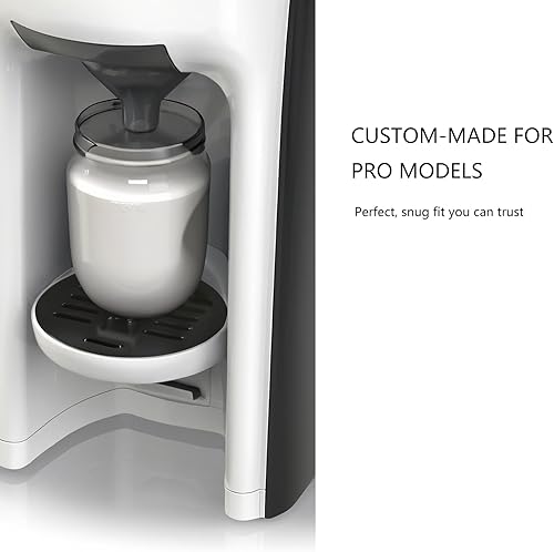 Miniatura 3 de Bandeja de goteo para Baby Brezza Formula Pro, bandeja de goteo y repuesto para parrilla de botella, fácil de instalar