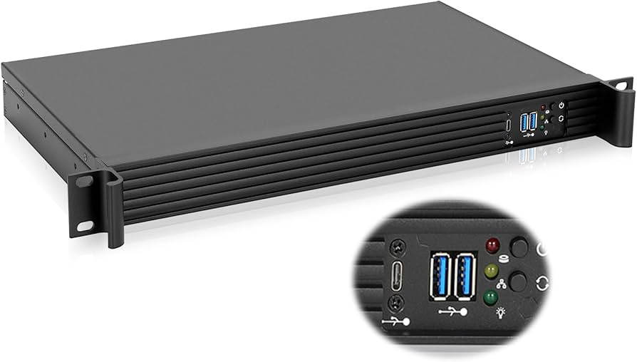 Amazon.co.jp: Rackchoice 1U コンパクトサーバー/デスクトップミニITX