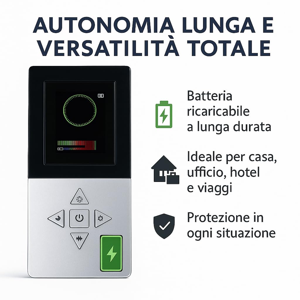 RILEVATORE DI MICROSPIE E TELECAMERE NASCOSTE professionale occultate in oggetti rilevatore di GPS e localizzatori scanner WI FI GSM per CASA, UFFICIO,AUTO viaggi Hotel case vacanze modello DX88PRO