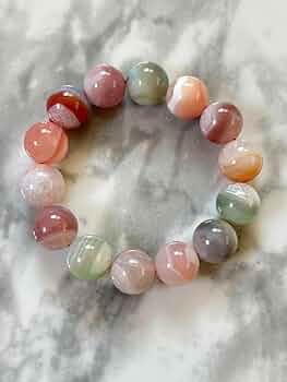 瑪瑙 ブレスレット 桜瑪瑙 ブレスレット | Mignon