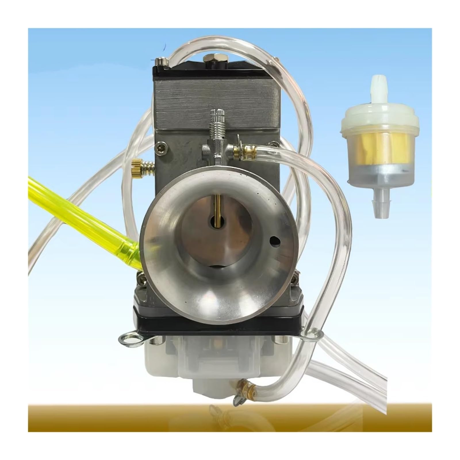 Amazon.co.jp: キャブレター Lectron 高速調整可能なパワー