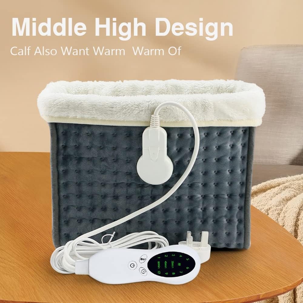 Electric Foot Warmer Heater Warm Cover Feet Heating Pads for Home Bedroom Sleeping Blanket