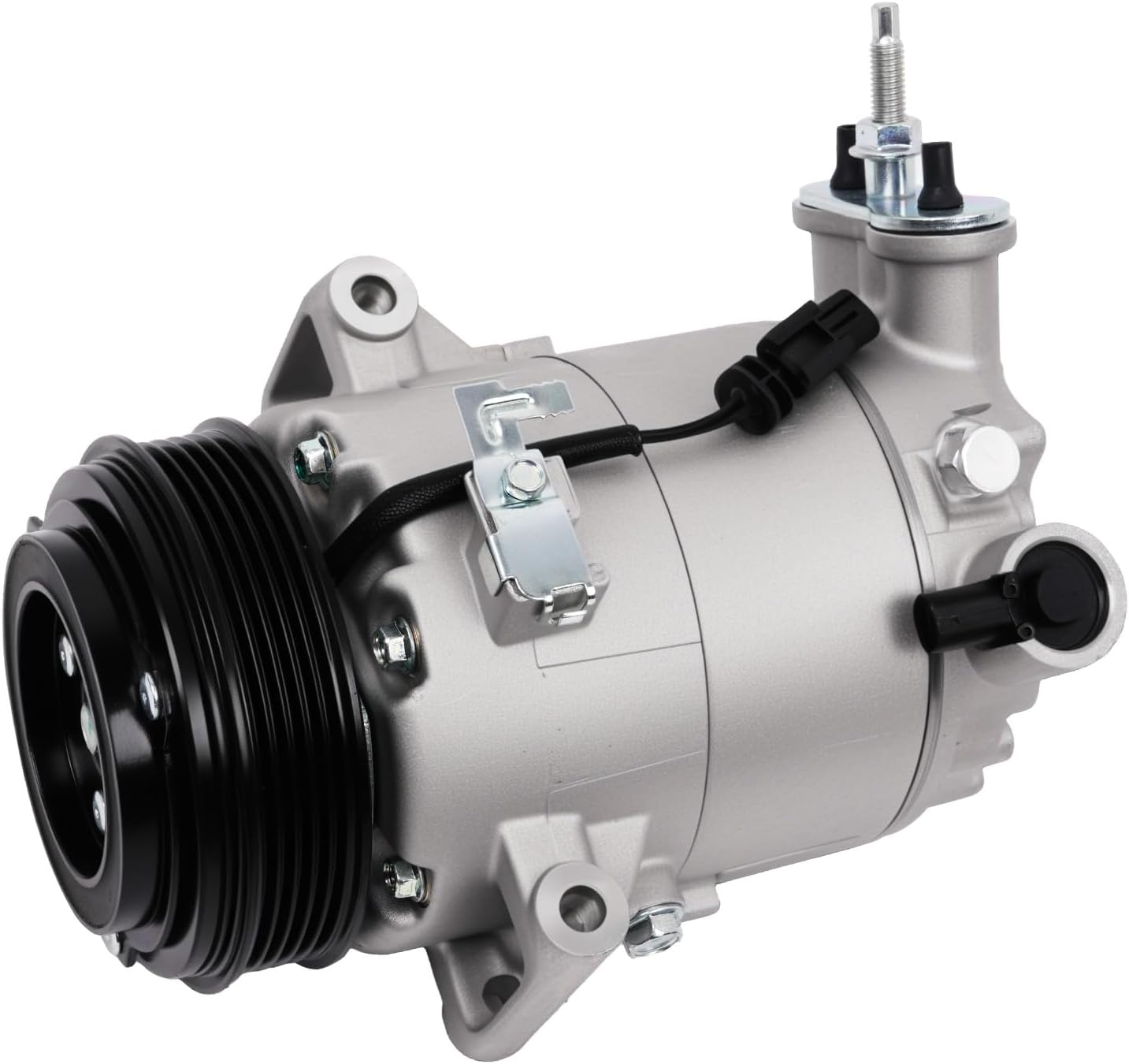 AC Compressor w/Clutch for 2015-2021 Chevy Colorado 2.5L, 2018-2021 Equinox 1.5L, 2018-2021 Terrain 1.5L, for 2015-2021 Canyon 2.5L, Air Condition Compressor for 178324