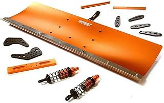 Integy RC Model C29604ORANGE Alloy Machined Snowplow Kit for 1/5 Kraton 4X4 8S BLX Brushless Monster Truck