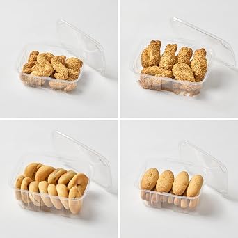 Libanais Cookies Variety Pack, 4 count, Sesame Dates, Figs Mejdool, Date Rings, Coconut Fingers.