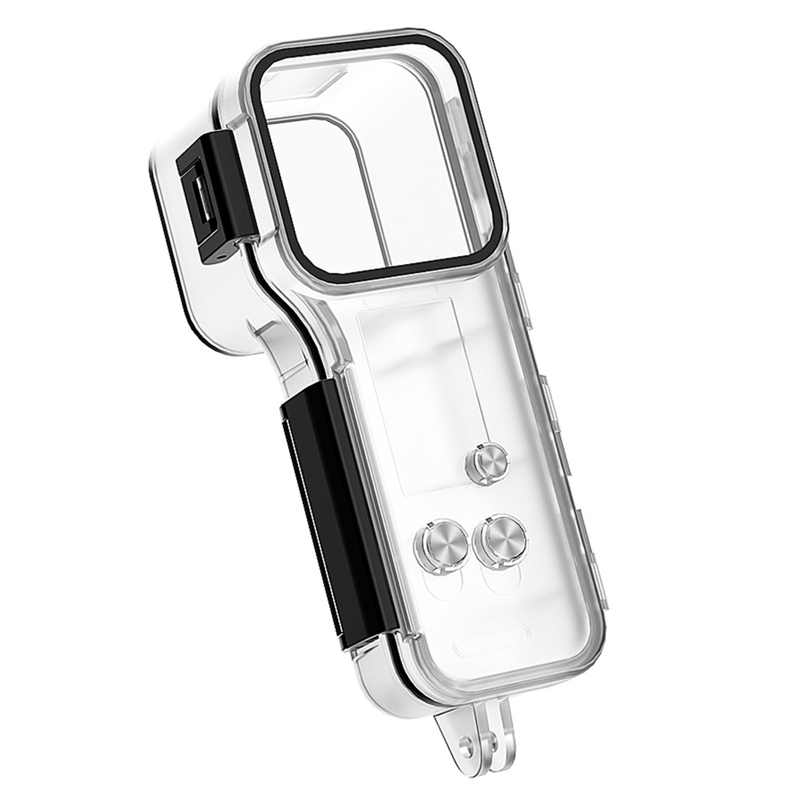 Pocket 4 etui do nurkowania podwodnego, IPX8 50 m, wodoodporna obudowa, obudowa ochronna ze szkła hartowanego, osłona do nurkowania, kompatybilna z DJI Osmo Pocket 4, akcesoria do kamer akcji