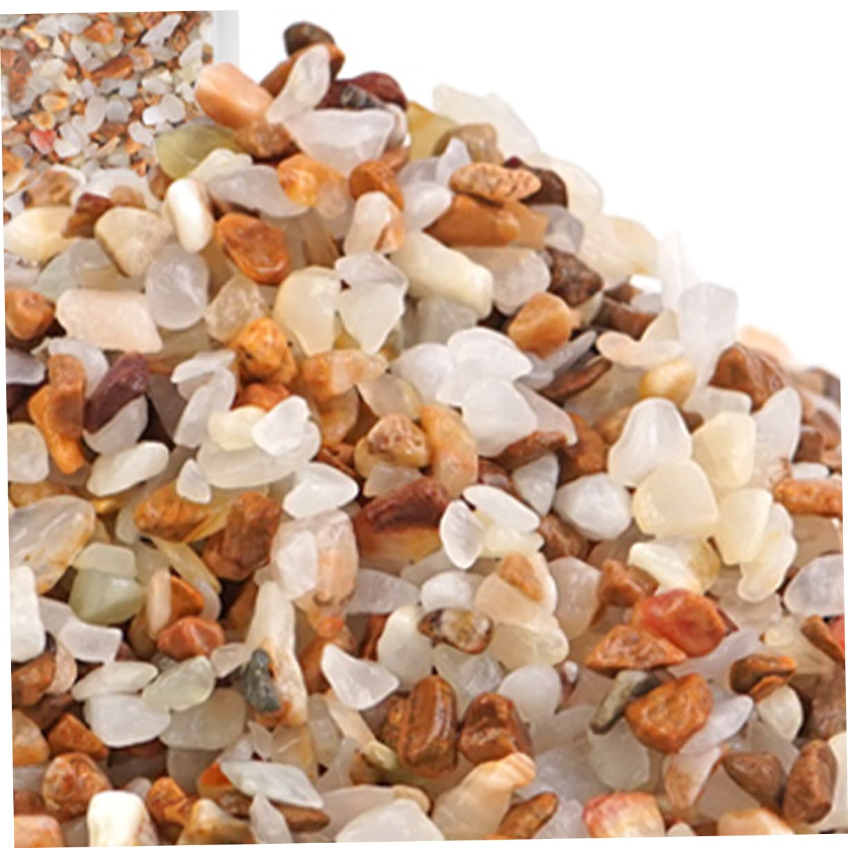 Alipis Sabbia Naturale di Arenaria 1 kg per Decorazione Acquario e Paesaggio Vaso, Substrato Decorativo per Fondo di Pesci e Fioriere