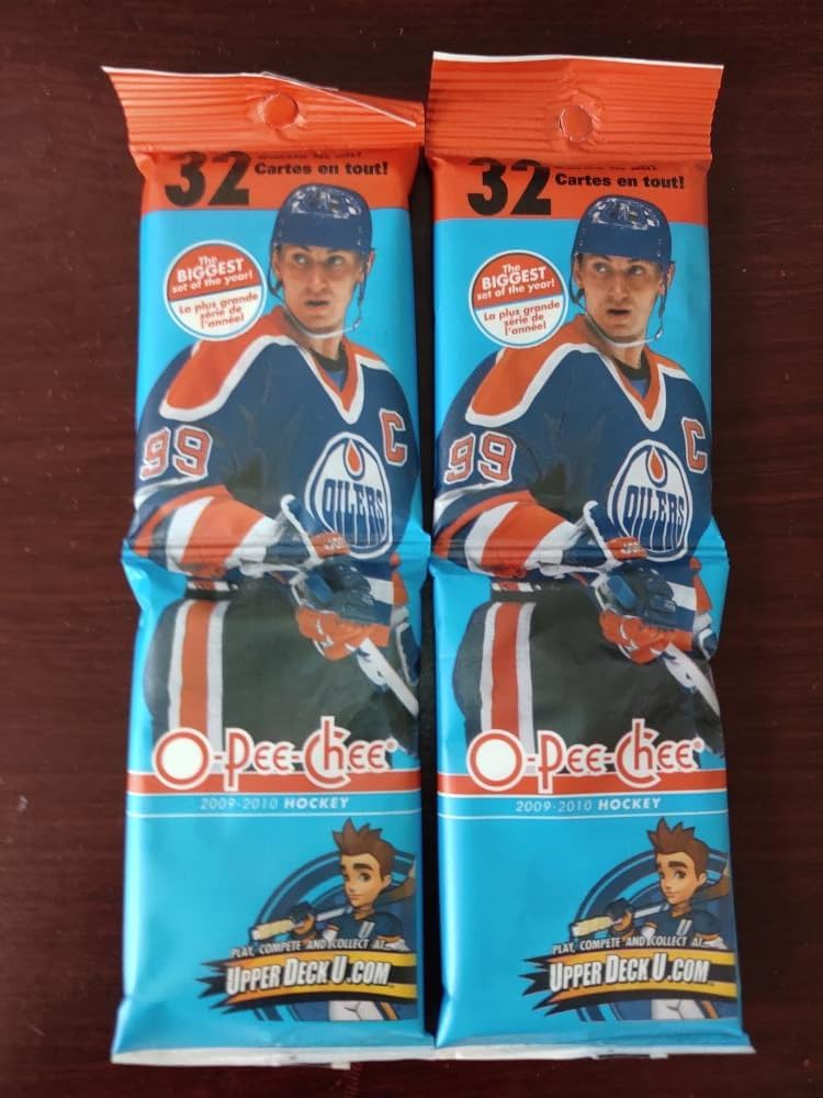 2009-10 NHL O-Pee-Chee Hockey Factory Sealed 2 Fat Packs Lot, 32 Cards Per Pack. Look for Rookie and Retro Cards of this great Rookie Class.