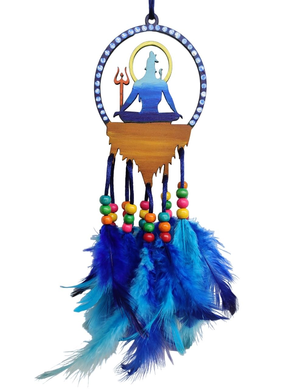 Varenyam Shiva Dream Catcher For Car And Home,Car Mirror Hanging