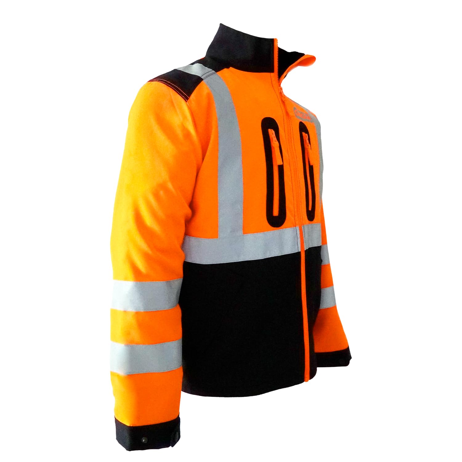 Oregon Warnschutzjacke, Professionelle Klasse 3, Orange - Größe L | Arbeitskleidung, Reflektierende Jacke, Leichtes Stretch Material & Belüfteter Outdoor Mantel mit hoher Sichtbarkeit