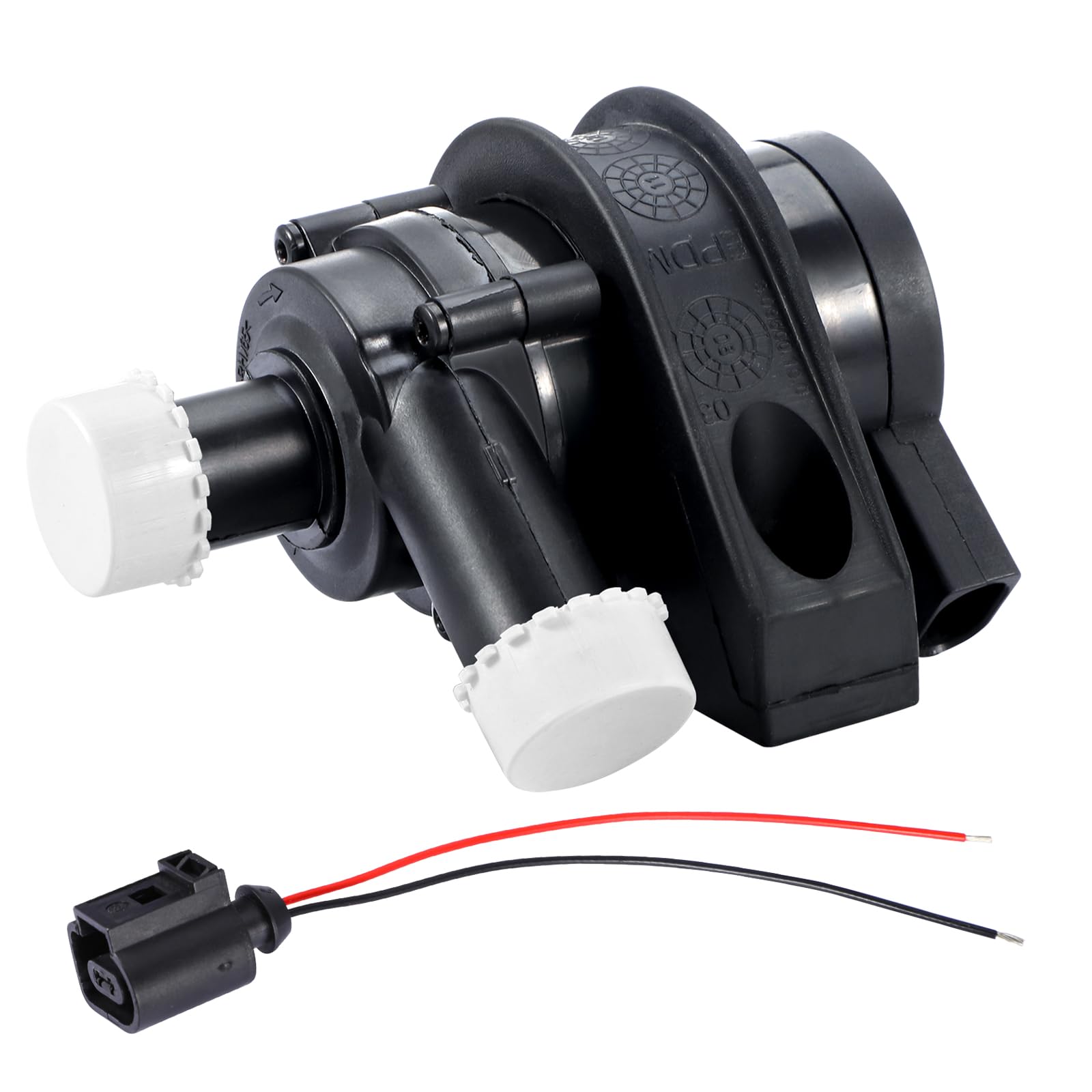 Pompa Acqua 12V, 1K0965561J Pompe dell'acqua nel Sistema di Raffreddamento, Pompa per Acqua Aftermarket Automotive per Beetle, Jetta, Golf, Passat, Octavia, CC, A3, 1K0 965 561 J, 1KO965561J