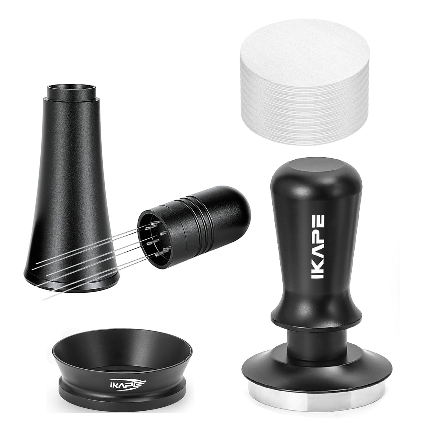 Outil WDT et tampon expresso 58mm IKAPE pour une extraction sans grumeaux