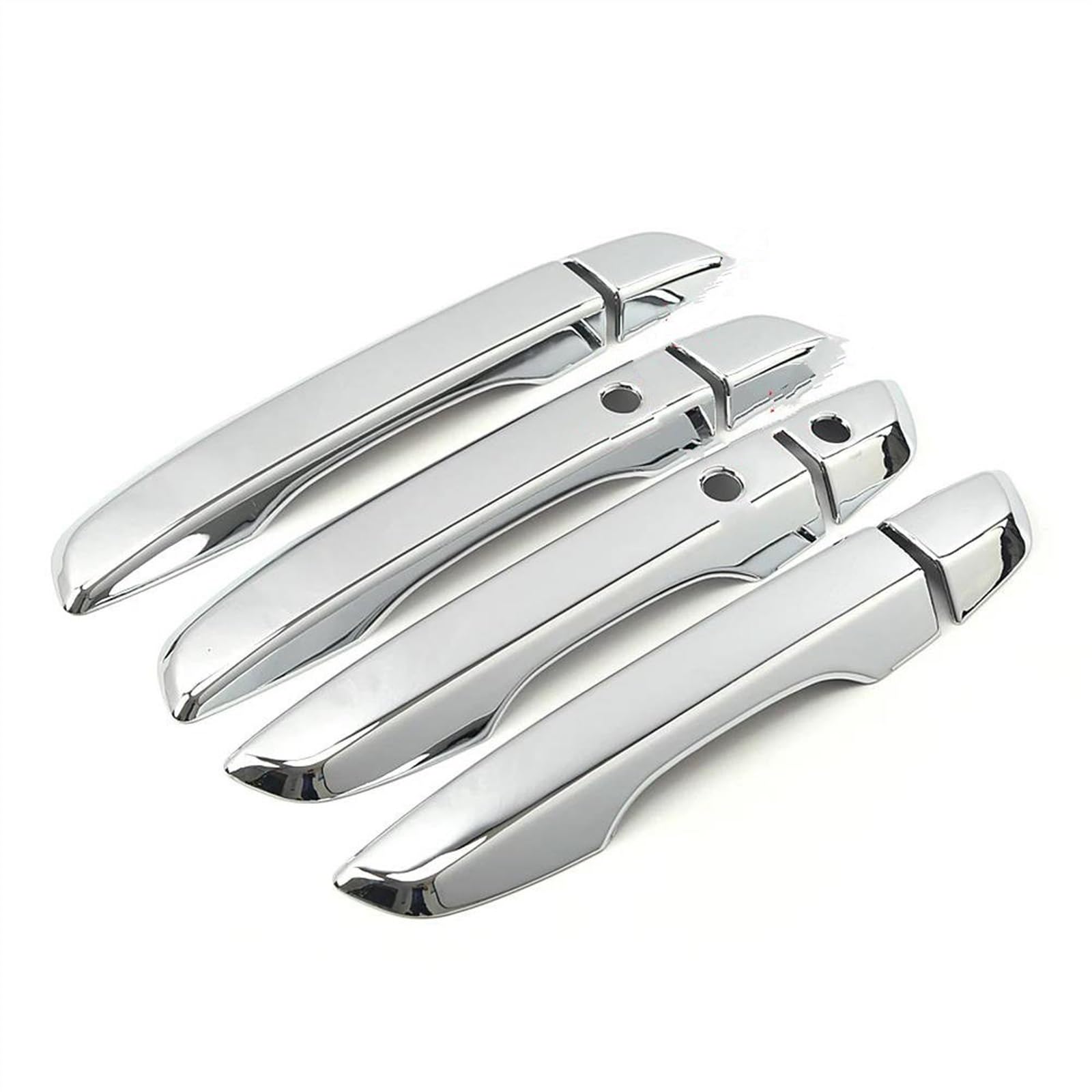 CSSPDM Car Exterior Door Handle Grab Bowl Cover Trim Styling Auto Moldings ABS Accessories for Civic 2016-2020 10 Gen(Silver B)