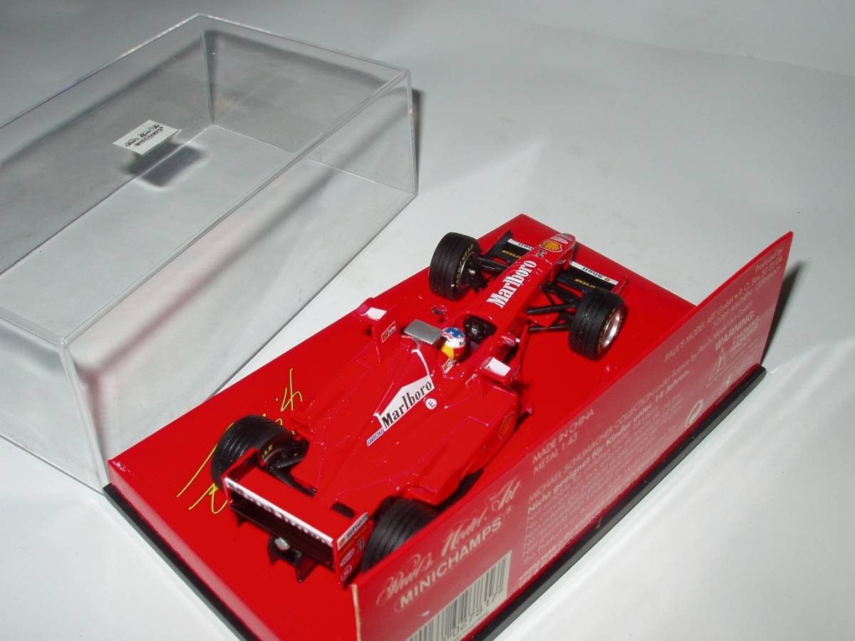 Amazon | PMA 1/43 フェラーリ F300 1998年サンマリノGP №3 ミハイル